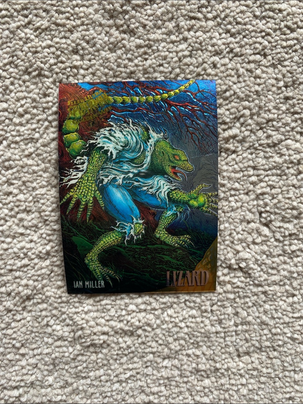 Vintage 1995 Marvel Fleer Ultra Spiderman Golden Web